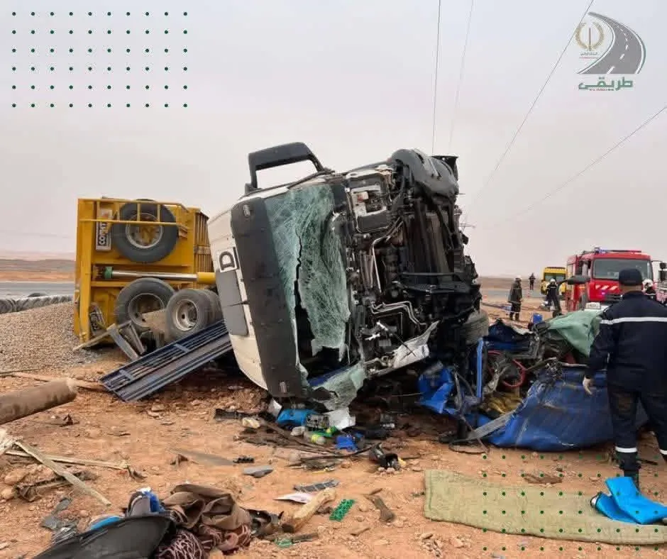 وفاة شخصين وإصابة آخر في حادث خطير ببشار