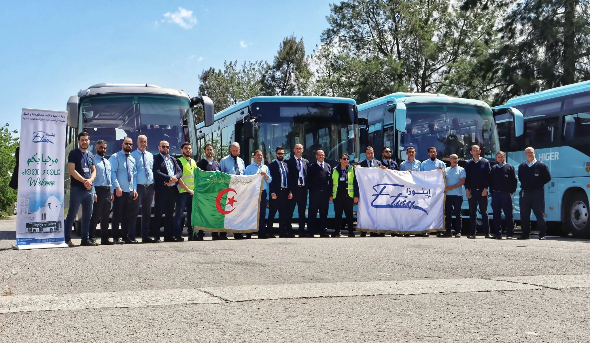 إيتوزا تستلم دفعة جديدة من الحافلات