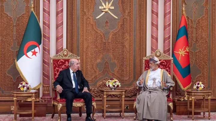سلطان عمان يشرع في زيارة دولة إلى الجزائر اليوم