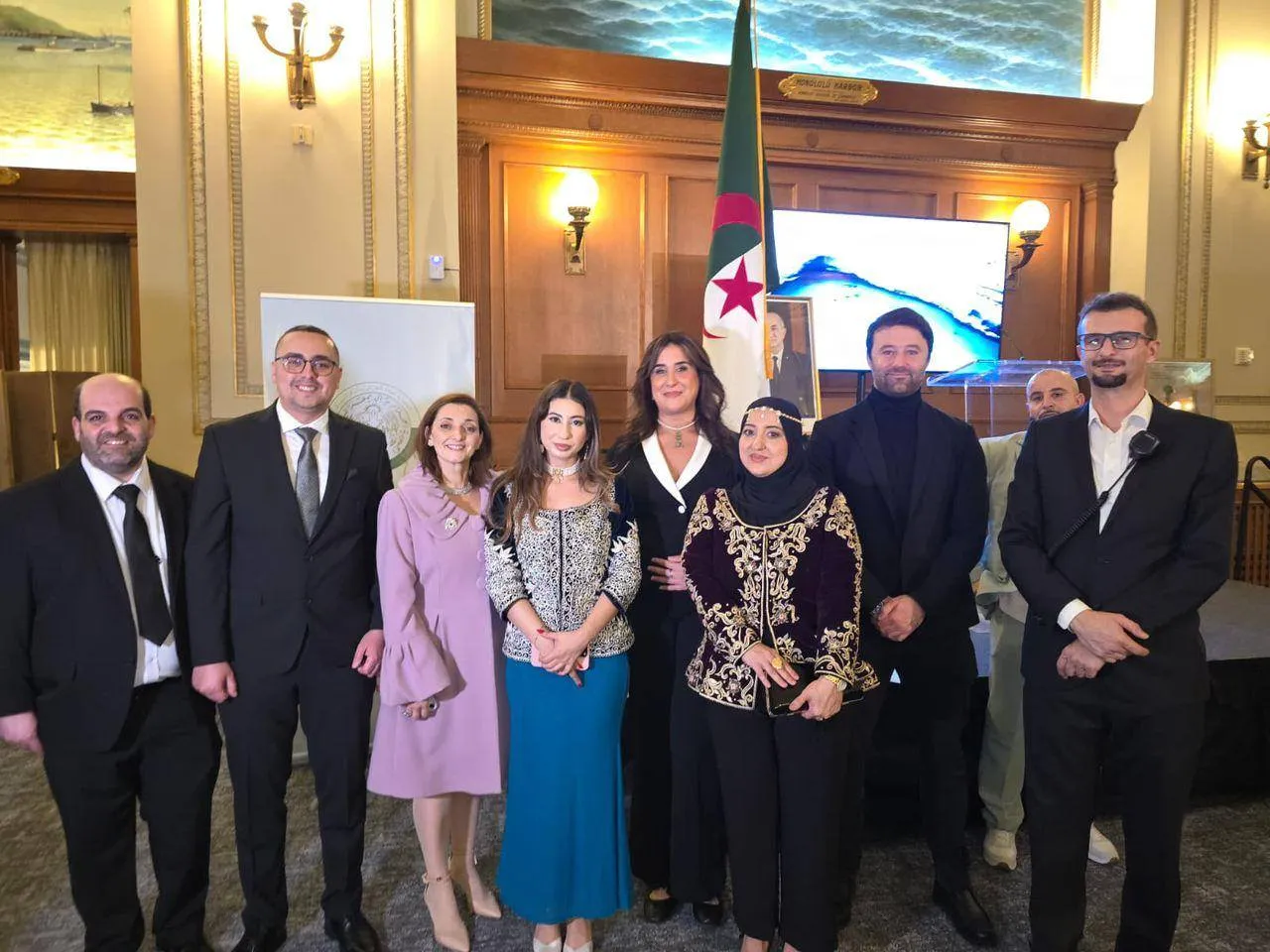 احتفالية ذكرى 1 نوفمبر بالقنصلية العامة للجزائر بسان فرانسيسكو