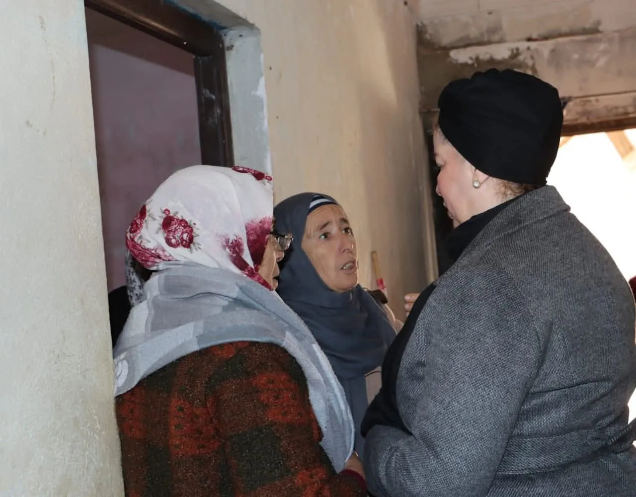 وزيرة التضامن تعزي عائلة الفقيدة لامية عزومي