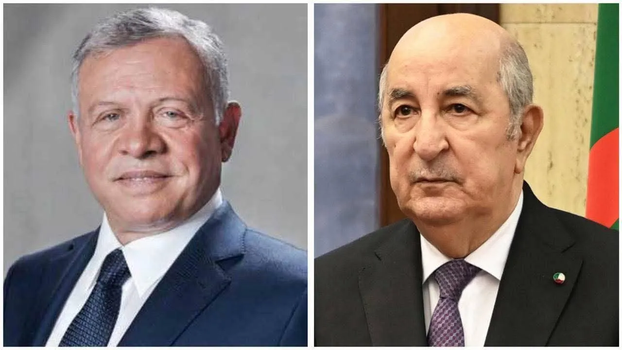 رئيس الجمهورية يجري مكالمة هاتفية مع نظيره الأردني