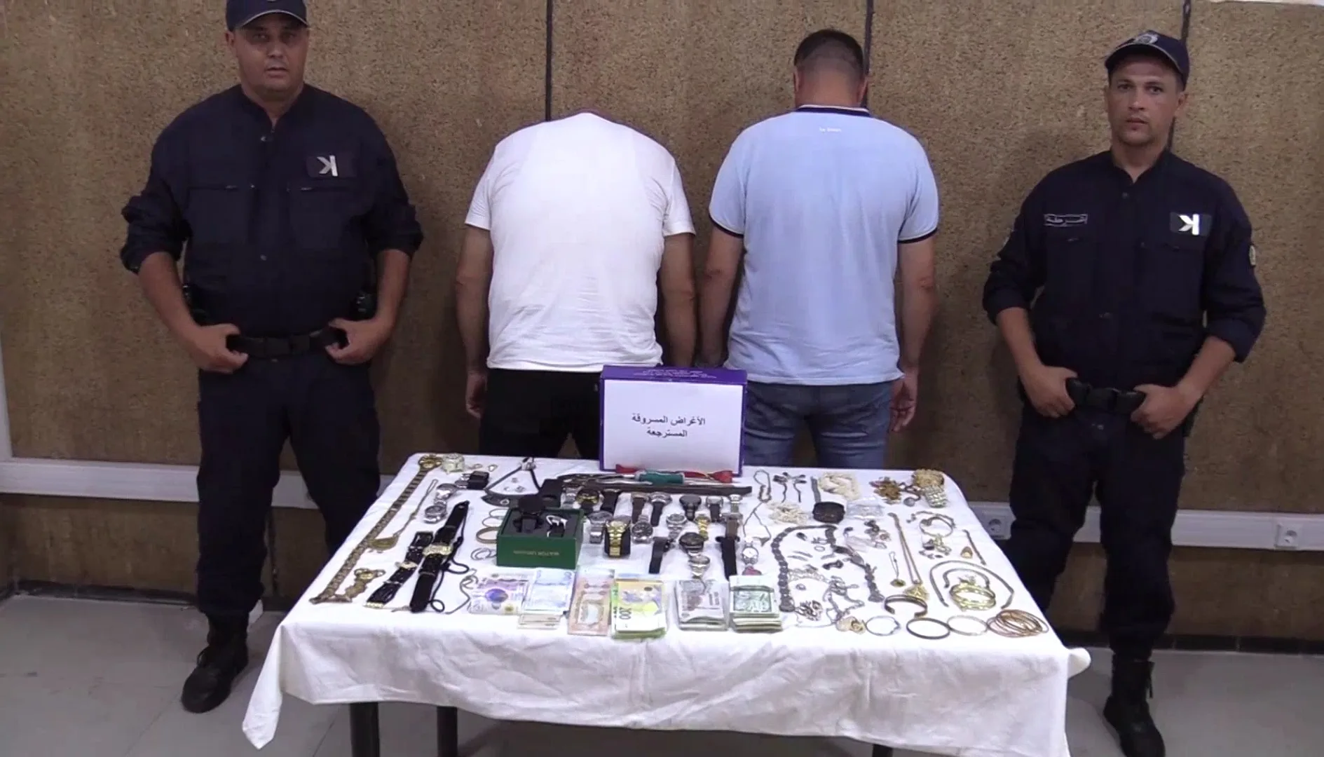 إحباط عملية سطو على مسكن واسترجاع مسروقات في العاصمة