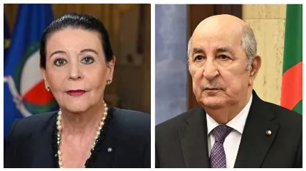 رئيس الجمهورية يتلقى تهنئة من رئيسة مالطا