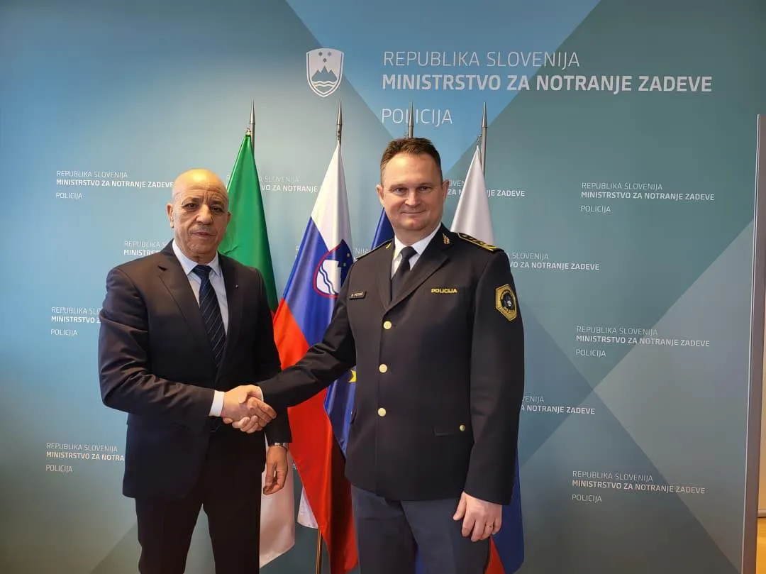 المدير العام للأمن الوطني في زيارة عمل إلى سلوفينيا