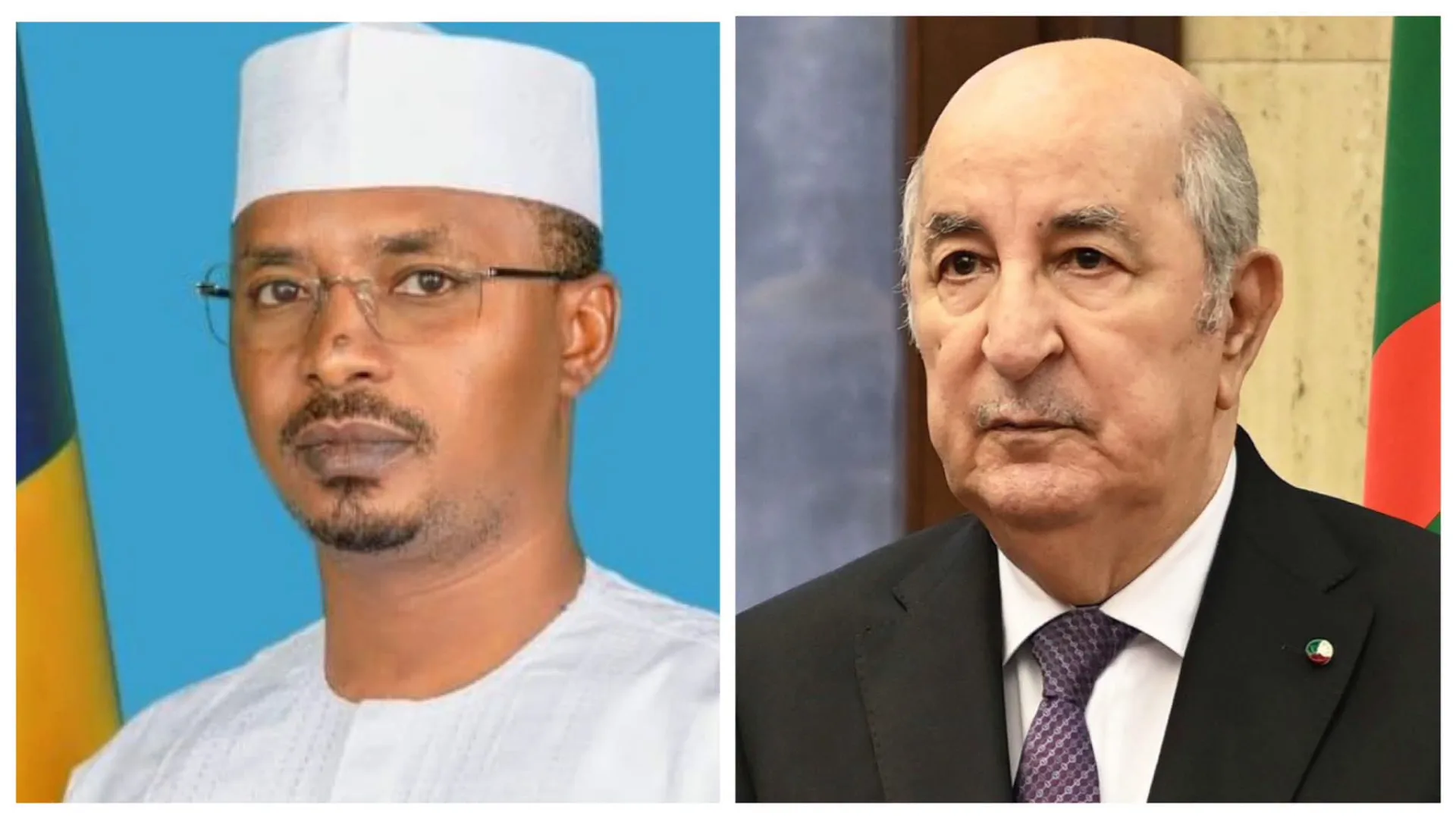 الرئيس التشادي يهنئ الرئيس تبون بذكرى الاستقلال