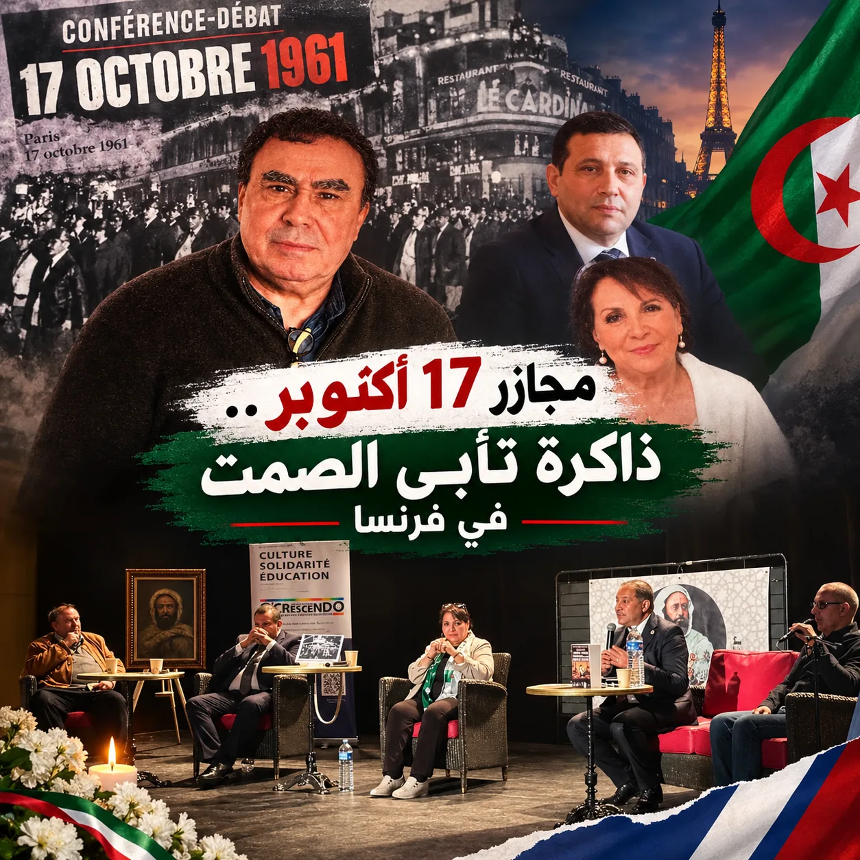 مجازر 17 أكتوبر..ذاكرة تأبى الصمت في فرنسا