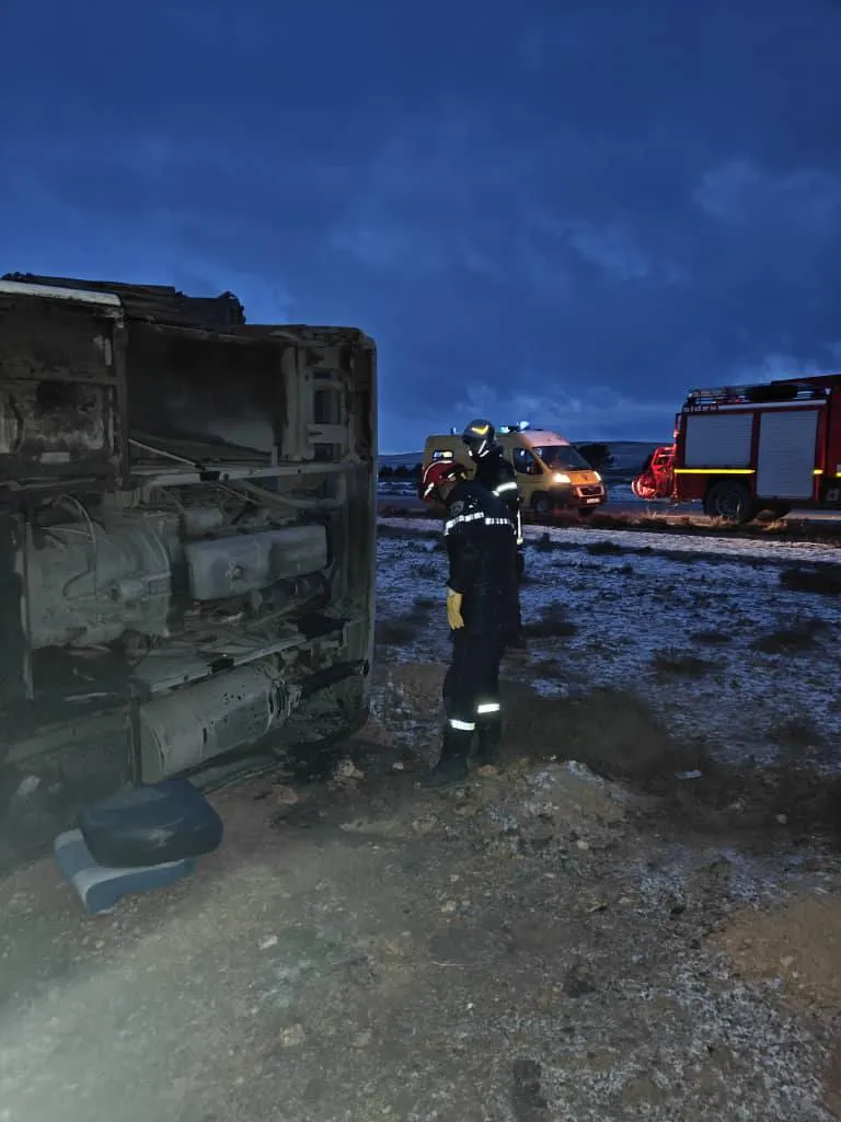 إصابة 23 شخصًا في انقلاب حافلة بولاية المسيلة