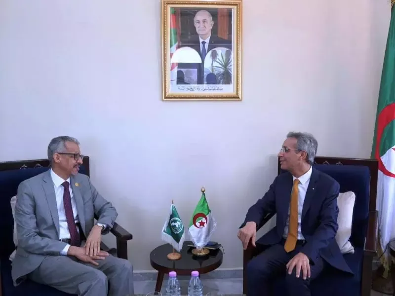 وزير الثقافة والفنون يستقبل  المدير العام لـ"الألكسو"