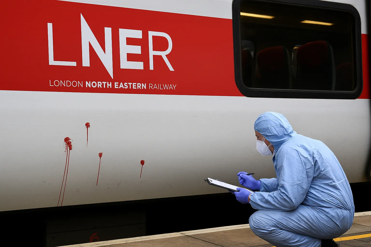 رعب على السكة الحديدية… تفاصيل صادمة لهجوم قطار بريطانيا