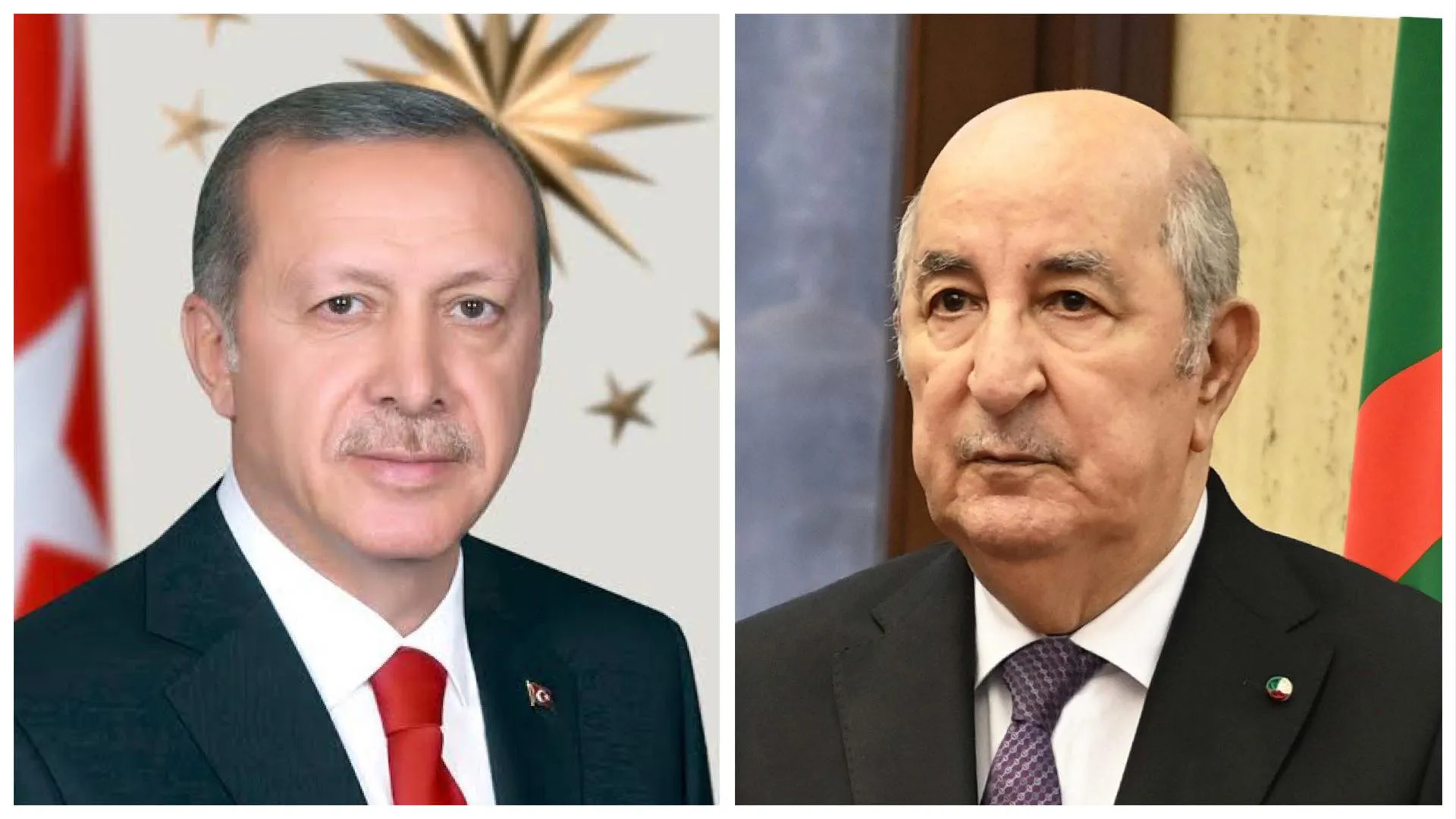 أردوغان يعزي الرئيس تبون في وفاة المجاهد اليامين زروال