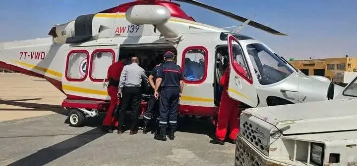 إجلاء جوي لطفلين إثر إصابتهما بحروق بالغة في ورقلة