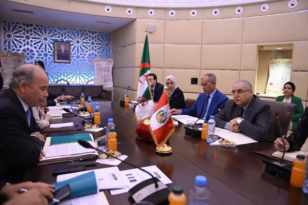 أشغال الدورة الخامسة للمشاورات السياسية بين الجزائر والبيرو
