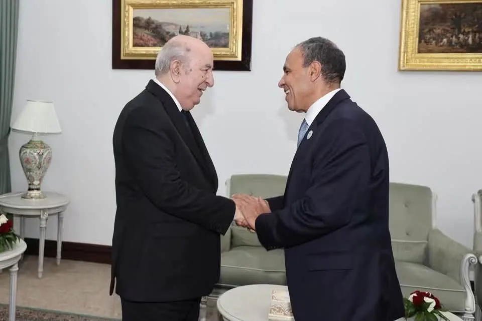 رئيس الجمهورية يستقبل وزير الخارجية المصري بدر عبد العاطي