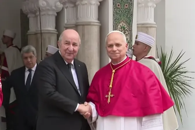 رئيس الجمهورية يستقبل البابا ليو الرابع عشر بقصر المرادية