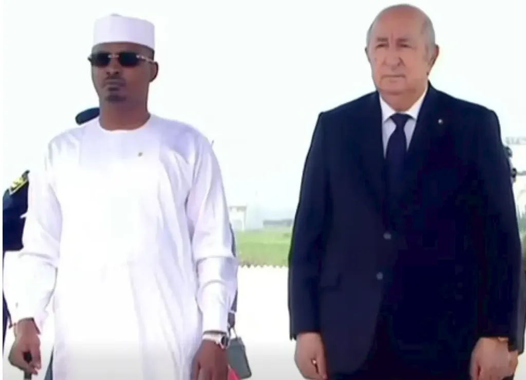 الرئيس تبون يجري محادثات ثنائية مع نظيره التشادي