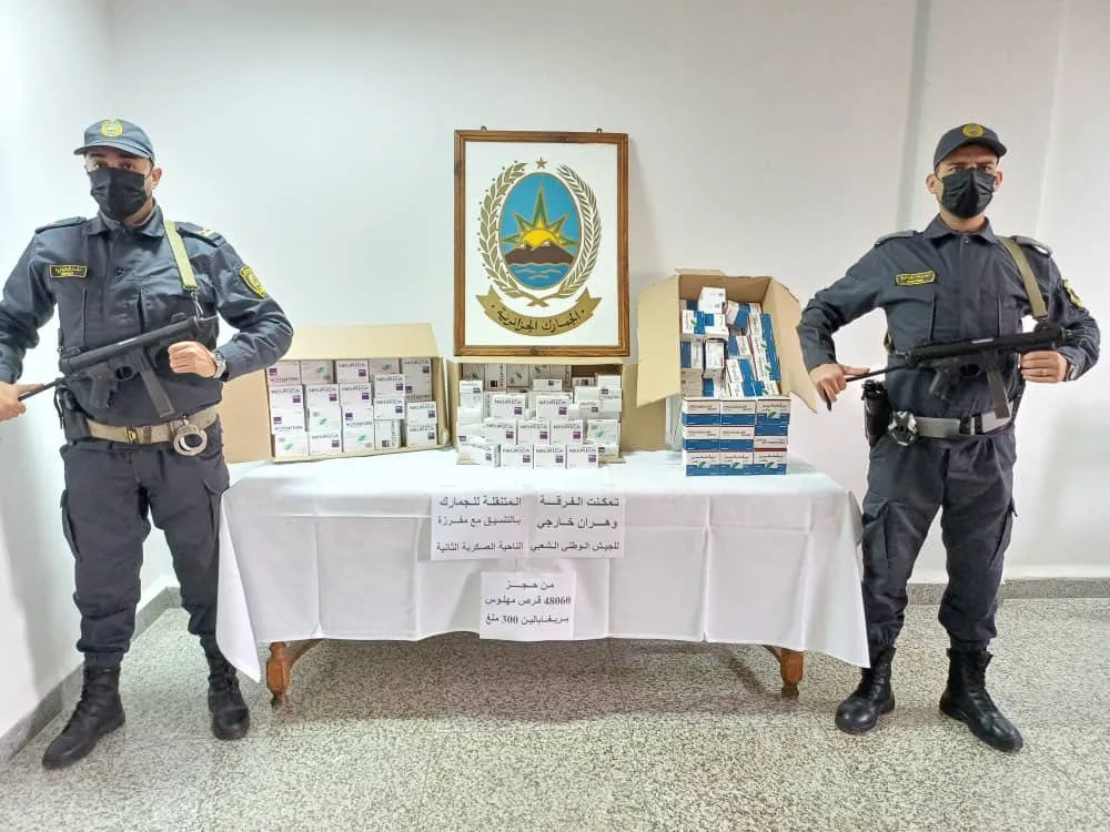 حجز أزيد من 48 ألف قرص مهلوس بوهران