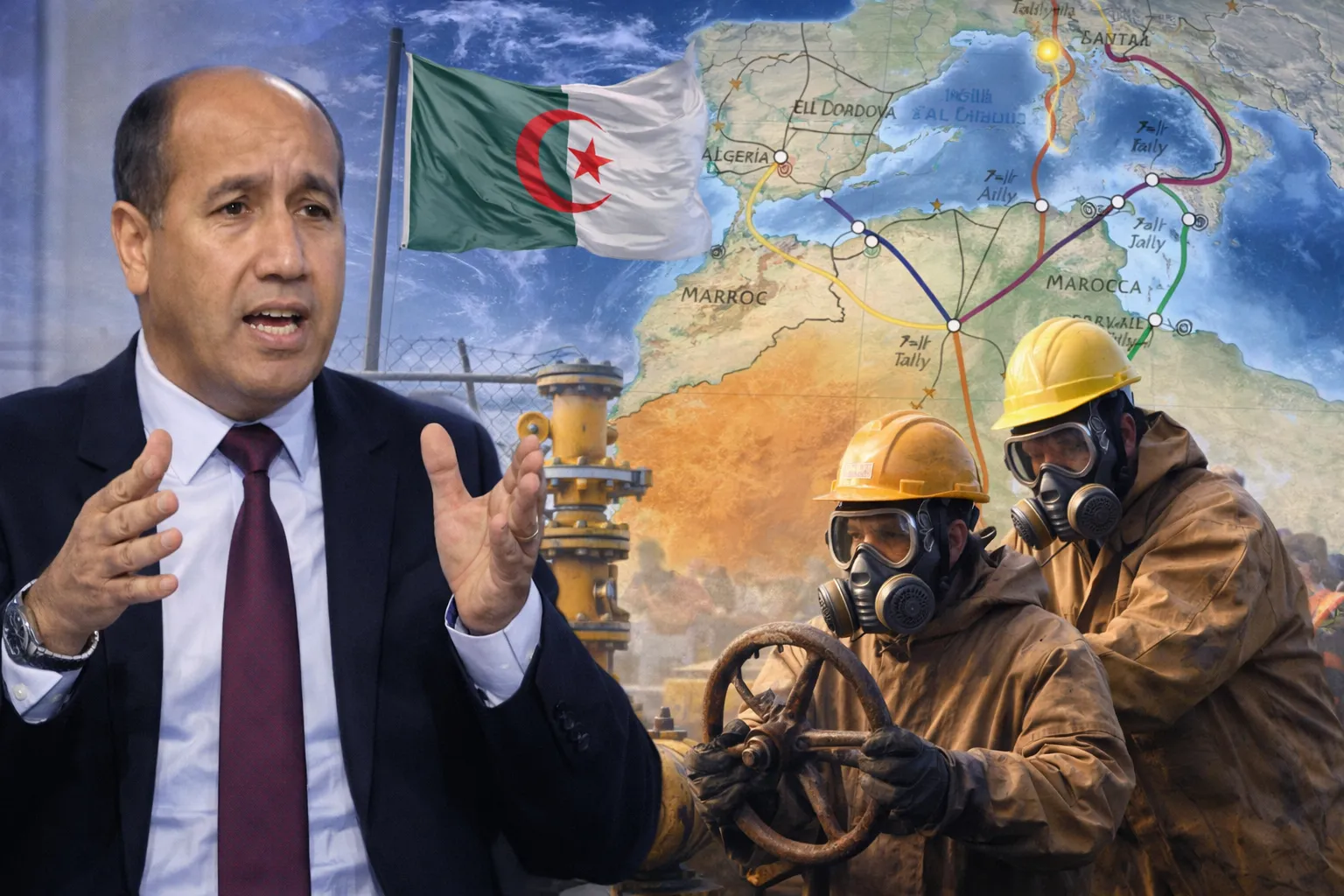 الغاز لم يعد يُباع…الجزائر تفرض معادلة القوة وتعيد رسم قواعد اللعبة