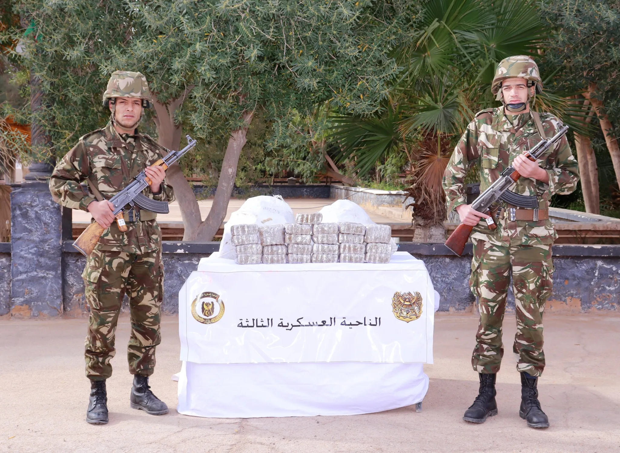 حجز  أزيد من 4 قناطير كيف قادمة من المغرب