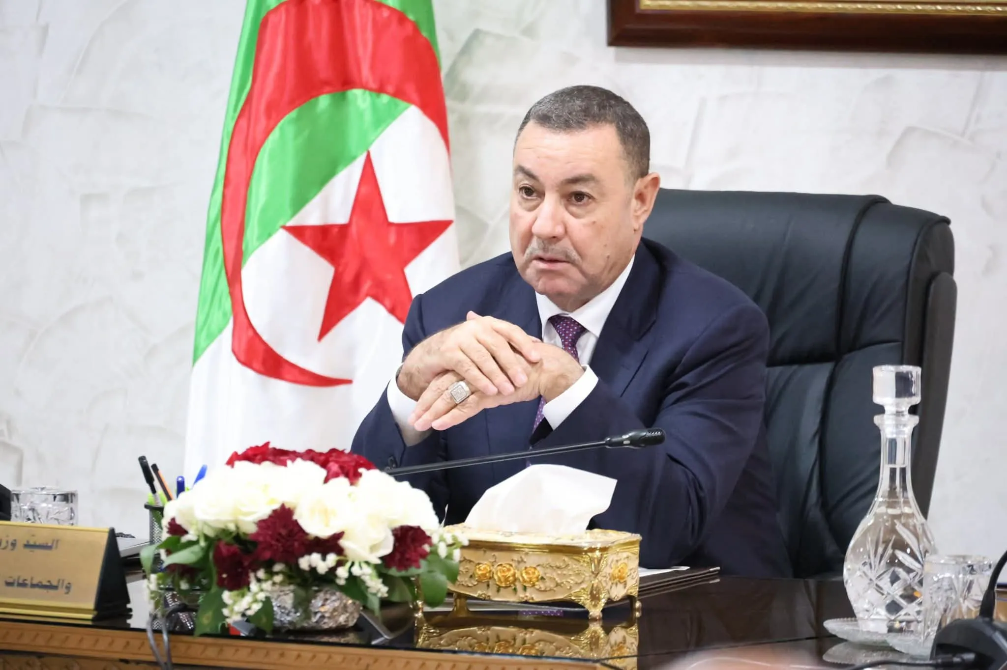 سعيود يشدد على الجاهزية التامة لإنجاح التشريعيات