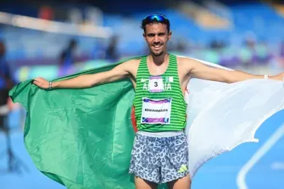 ألعاب التضامن الإسلامي.. بن حمودة يهدي الجزائر ميدالية ذهبية