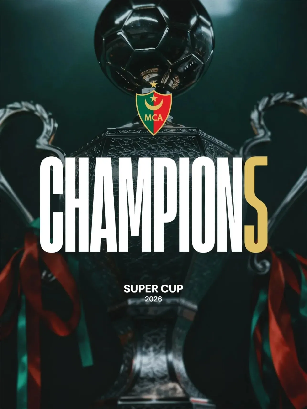 مولودية الجزائر تتوج بالكأس الممتازة