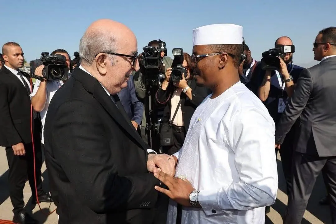 الرئيس تبون يتلقى التهاني من نظيره التشادي