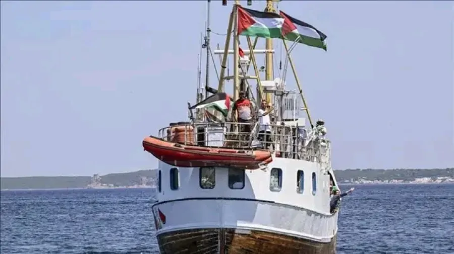 349 ميلا بحريا تفصل \"حنظلة\" عن كسر الحصار على غزة