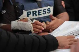 إطلاق حملة إعلامية عالمية للتنديد باستهداف الصحافيين بغزة