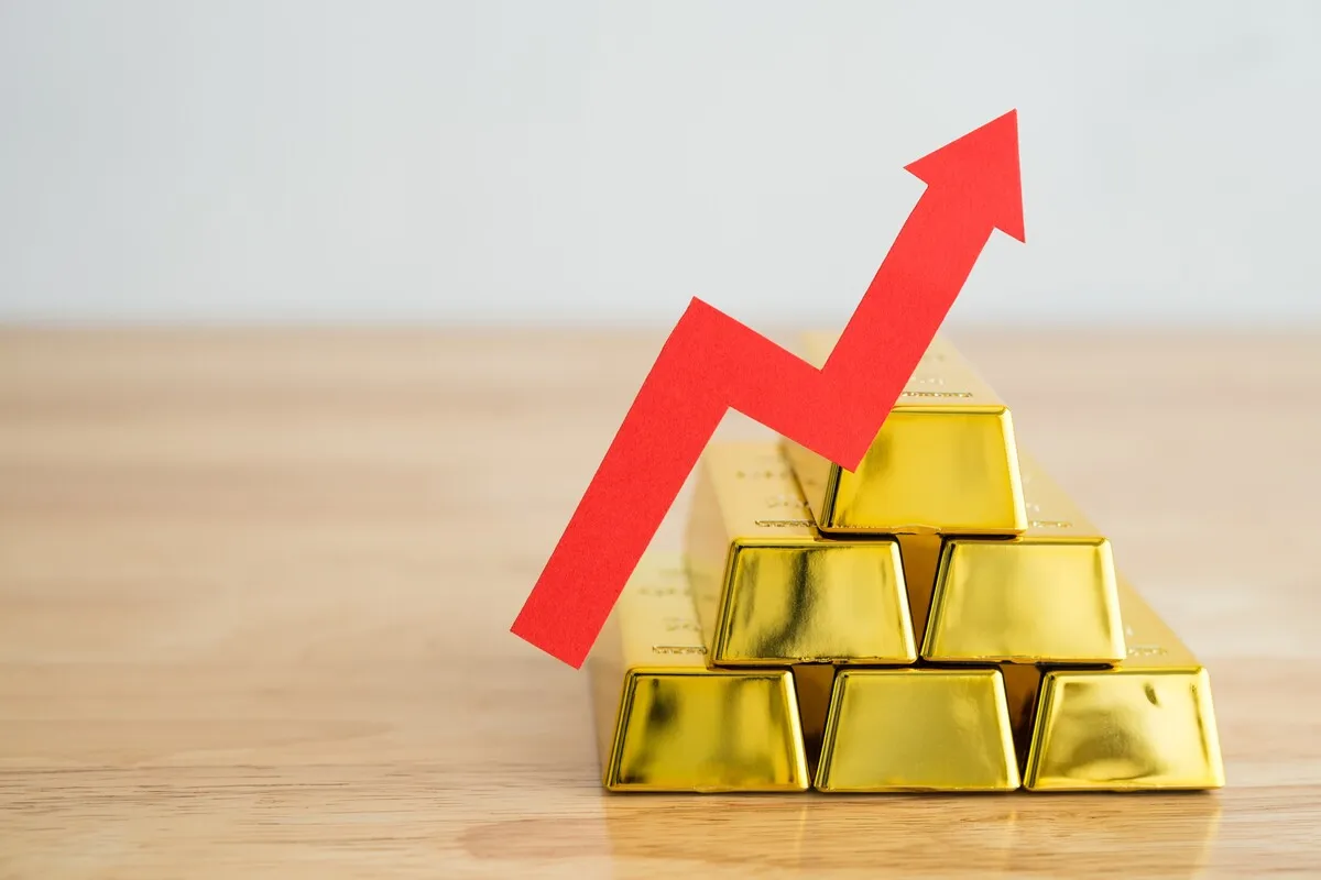ارتفاع في أسعار الذهب
