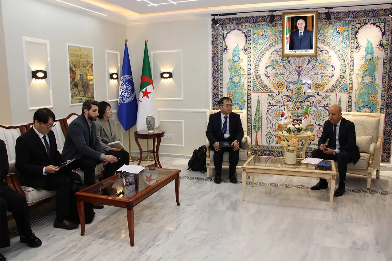 خبراء من  NFS في زيارة إلى المديرية العامة للأمن الوطني