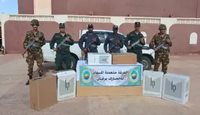 الجزائر أدرار..إحباط تهريب1.487خرطوشة سجائر وكمية من مهلوسات
