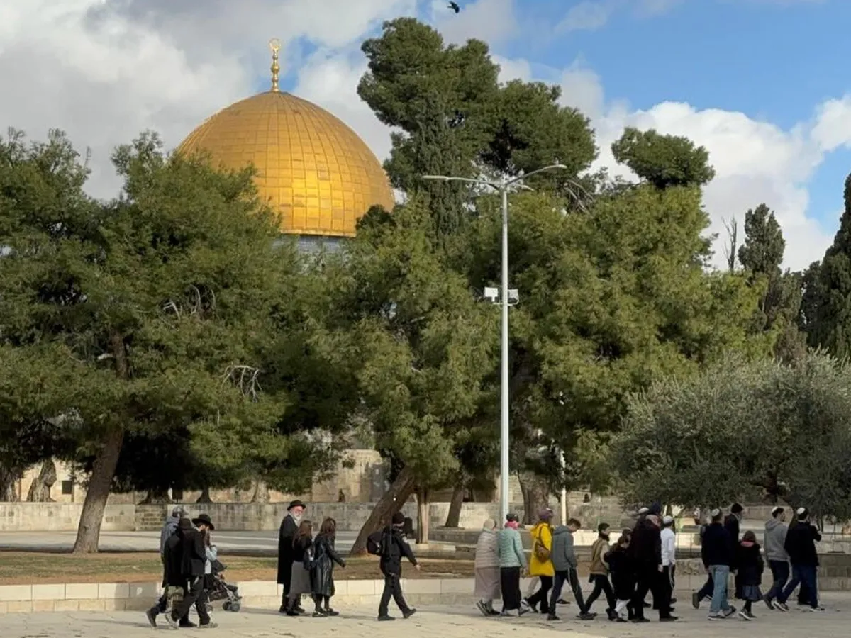 480 مستوطنا يقتحمون المسجد الأقصى المبارك