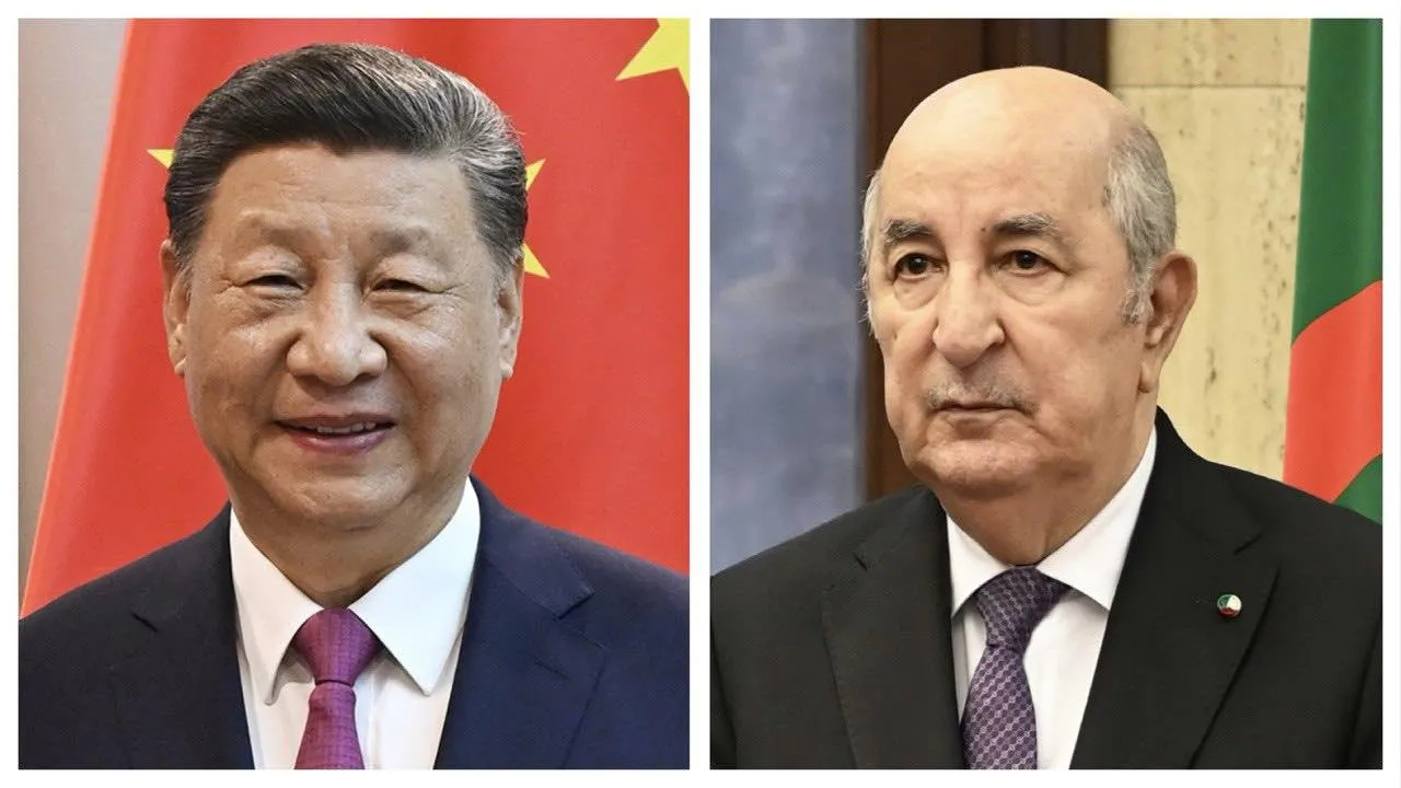 الرئيس الصيني يعزي رئيس الجمهورية في وفاة المجاهد اليامين زروال