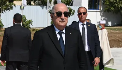 رئيس الجمهورية يصل إلى قصر المؤتمرات للإشراف على افتتاح معرض IATF 2025