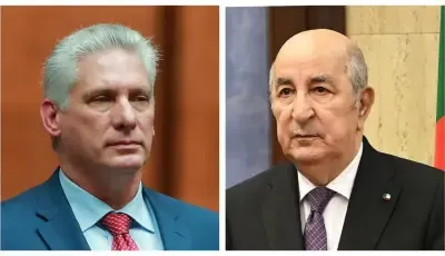 الرئيس الكوبي يهنئ رئيس الجمهورية بمناسبة عيد الثورة