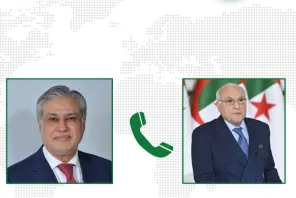 عطاف يجري اتصالا هاتفيا مع نظيره الباكستاني