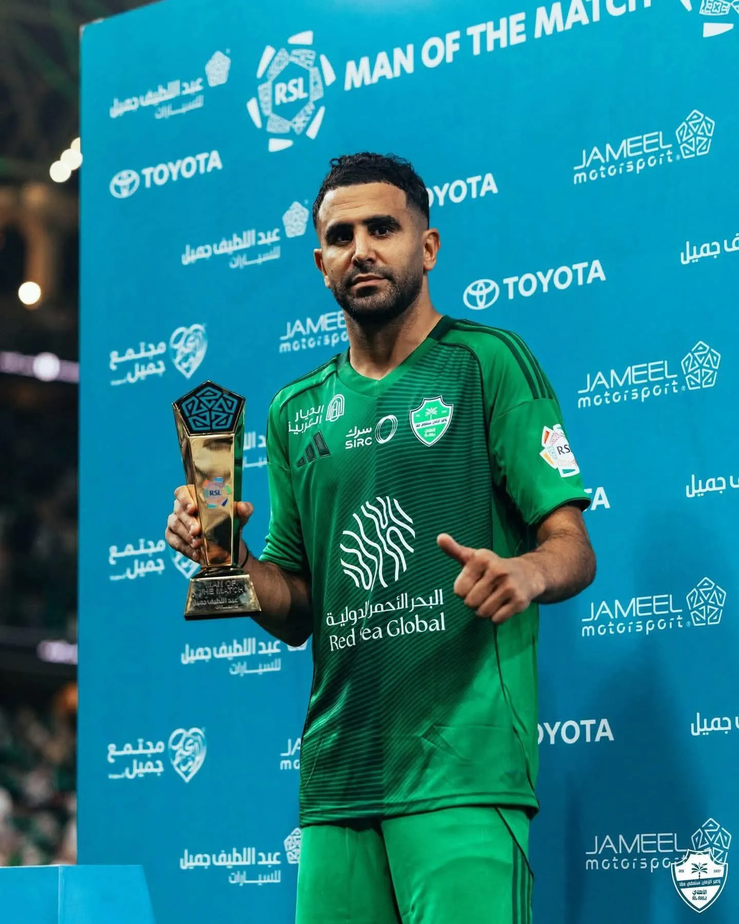 رياض محرز يواصل التألق في الدوري السعودي