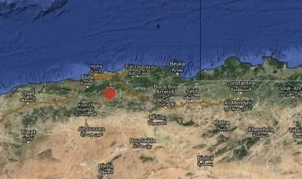 هزة أرضية تضرب ولاية البليدة