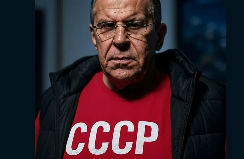 لافروف يشعل الجدل بارتداء قميص CCCP قبل قمة بوتين وترامب في ألاسكا