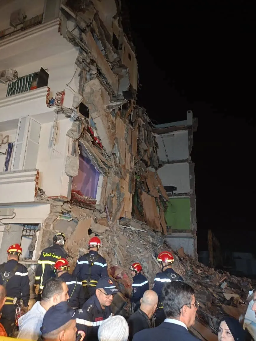 ولاية الجزائر تكشف أسباب انهيار عمارة في حسين داي