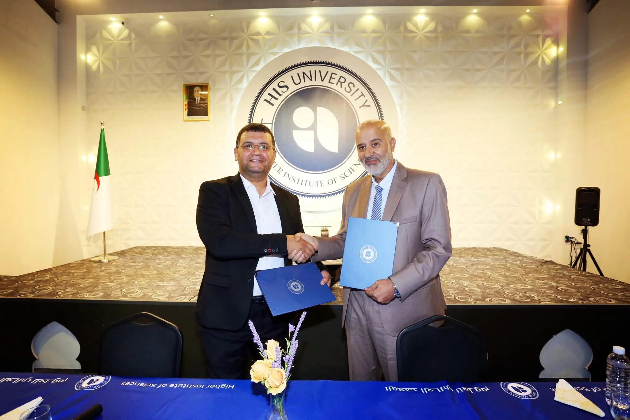 تعاون نوعي بين جامع الجزائر والمعهد العالي للعلوم