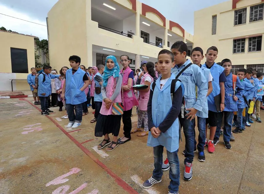 12 مليون تلميذ يلتحقون بمقاعد الدراسة