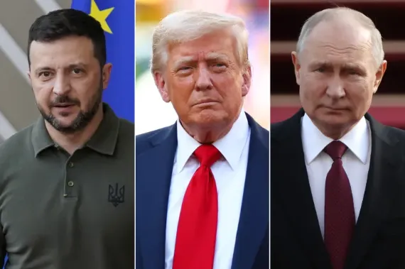 ترامب يعلن عن ترتيبات لعقد قمة سلام بين بوتين وزيلينسكي