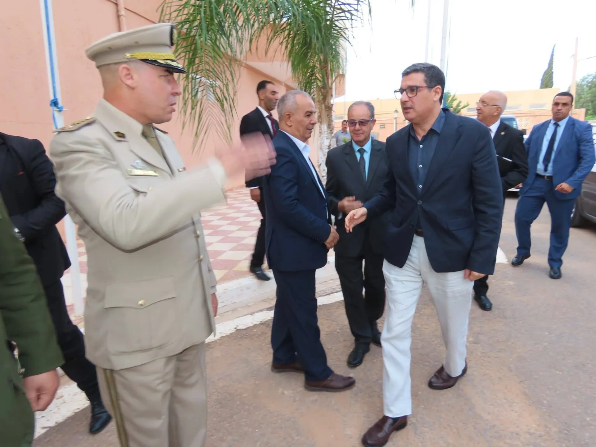 وزير الصحة يزور ولاية النعامة للاطمئنان على مصابي الحادث
