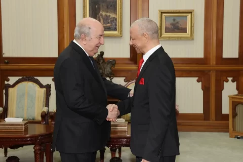 رئيس الجمهورية يستقبل عبد القادر بن قرينة